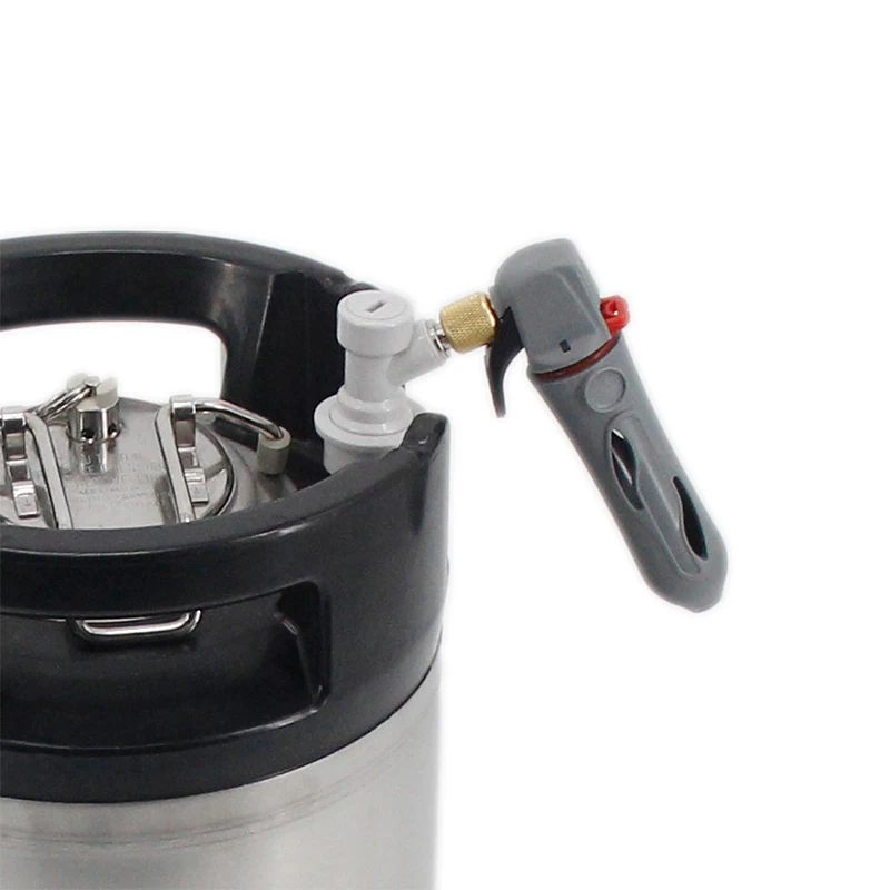 CO2 Cartridge Keg Charger Portable Homebrew Draft Beer Dispensing Soda Making,beer keg dispenser