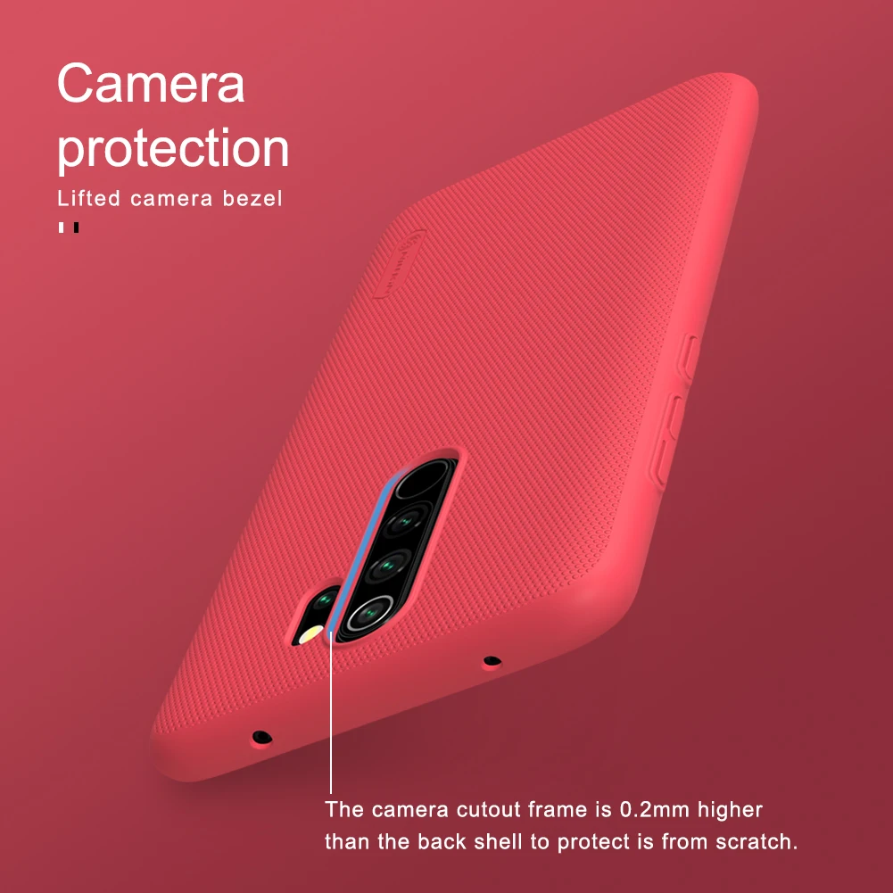 For Xiaomi Redmi Note 8 Pro Case Nillkin Super Frosted Shield Hard PC protective case Back Cover For Xiaomi Redmi Note8 Pro 5