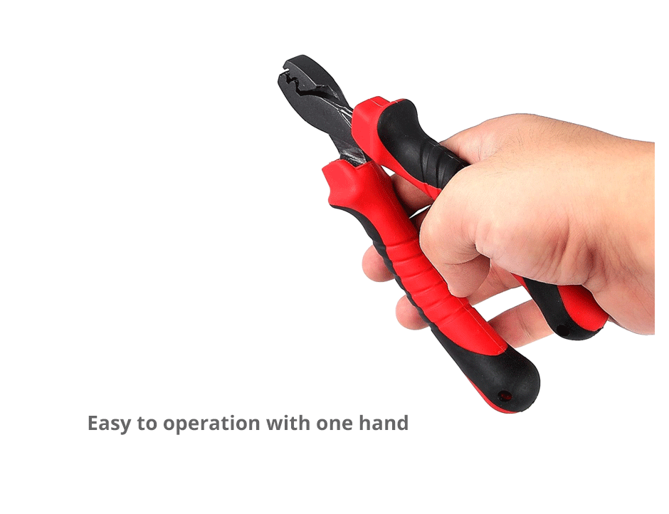 Description Picture 6 of itemFishing Crimping Pliers Tools for Single-Barrel Sleeves,Fishing Wire Pipe Crimp Connector Tools,Fishing Gear Tackle