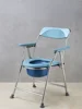 Stainless Steel Folding Toilet Chair  Robust Mobile Lavatory for Senior and Maternity Care, SimpleMaintenance Commode 6
