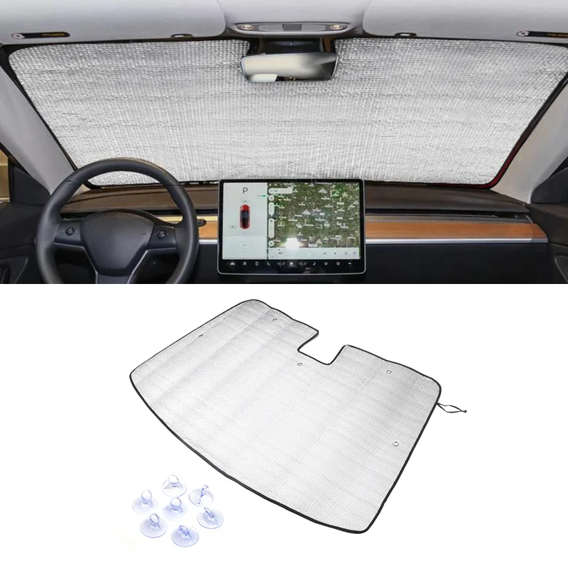 Car Windshield Sunshade Automotive Front Window Sun Block Accessories