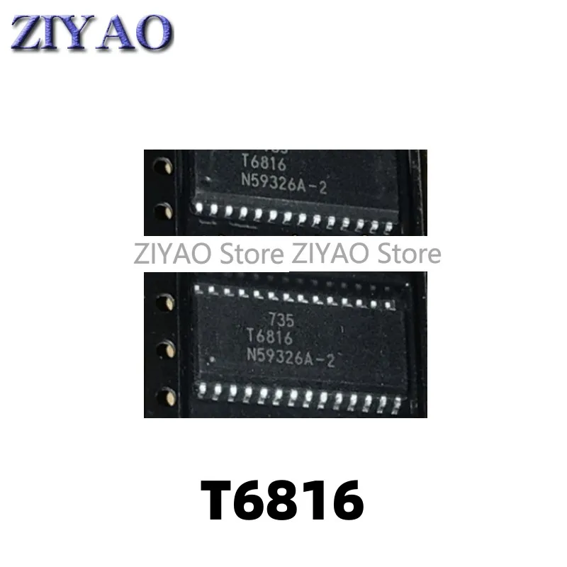 

5PCS T6816-TIQ T6816 SMD SOP-28 Chip Air Conditioning Panel Chip