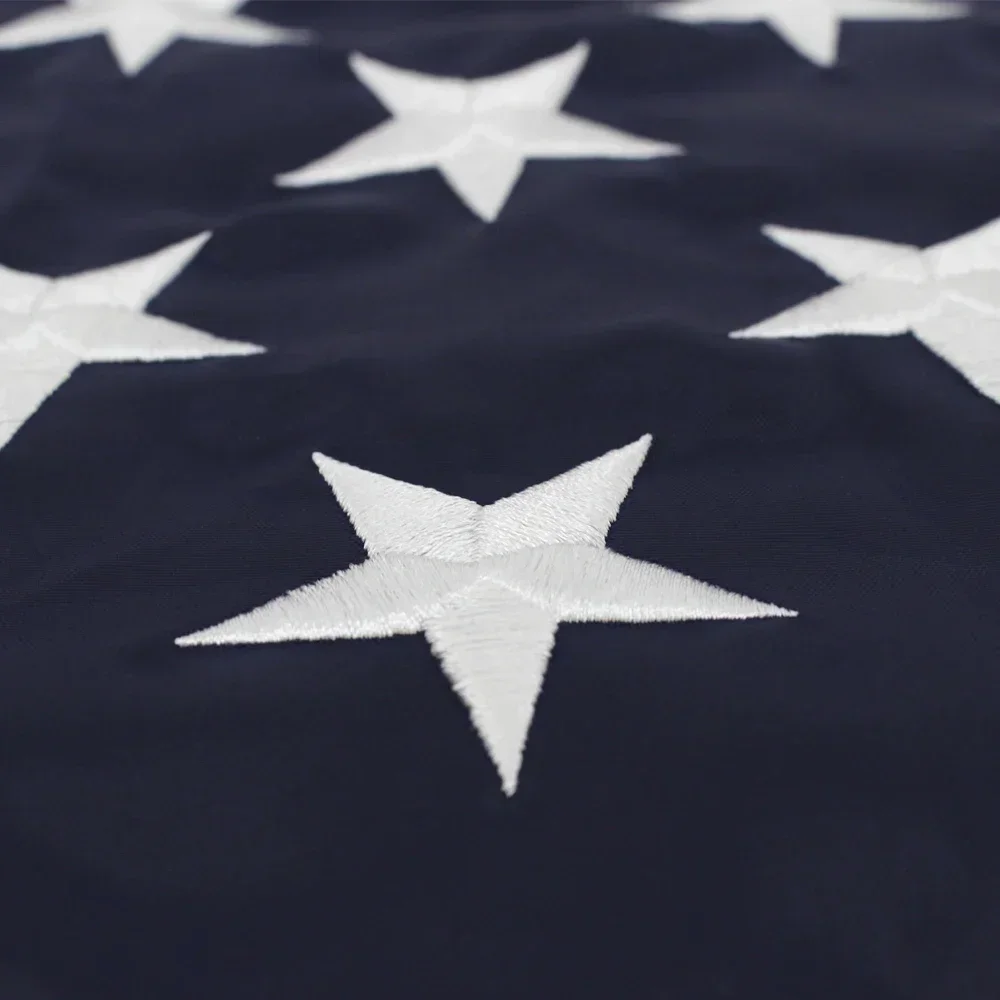 Heavy Duty US 3x5 ft Waterproof Nylon Embroidered Stars Sewn Stripes 2