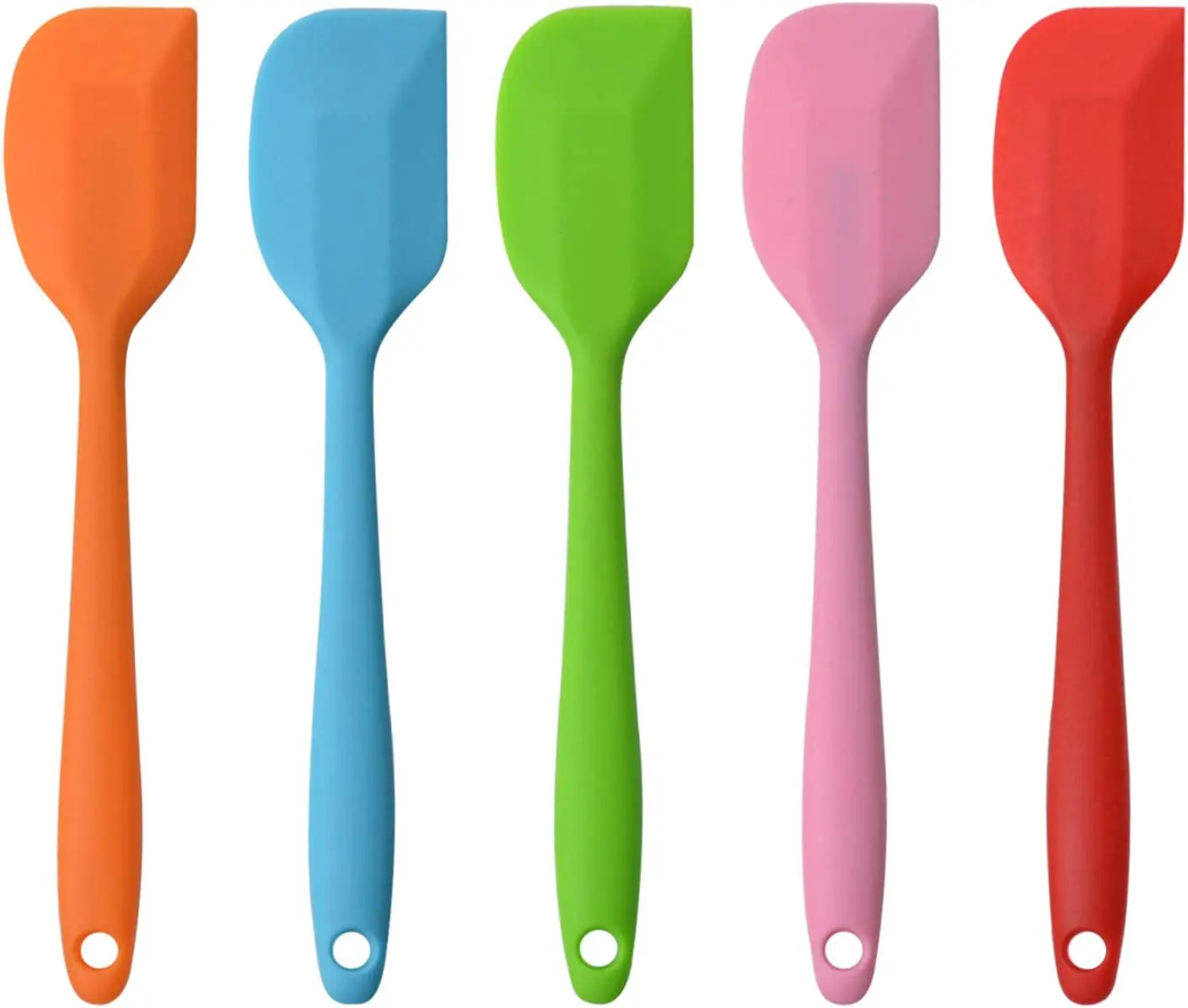 Silicone Spatula Set (6PCS - Yellow) - Kitchen Spatulas Silicone Heat  Resistant Rubber Spatula Set For Cooking, Baking, And Mixing