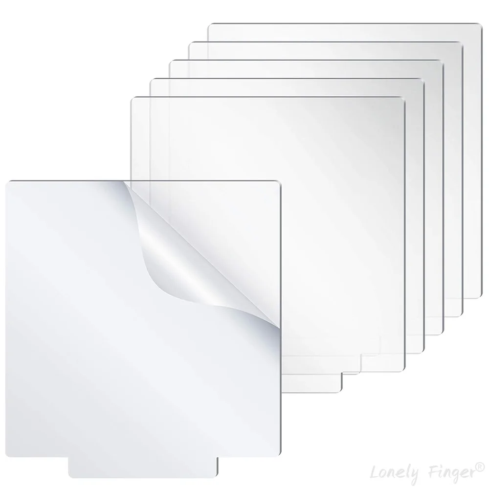 LED 라이트 베이스용 아크릴 투명 빈 캐스트, DIY 디스플레이 프로젝트용..