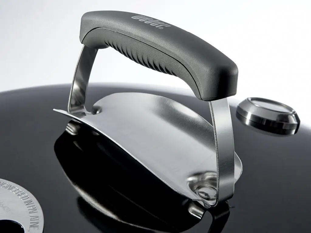 Charcoal Grill, 22-InchCooking grate is compatible with GBS inserts and is hinged for easily adding charcoal while grilling