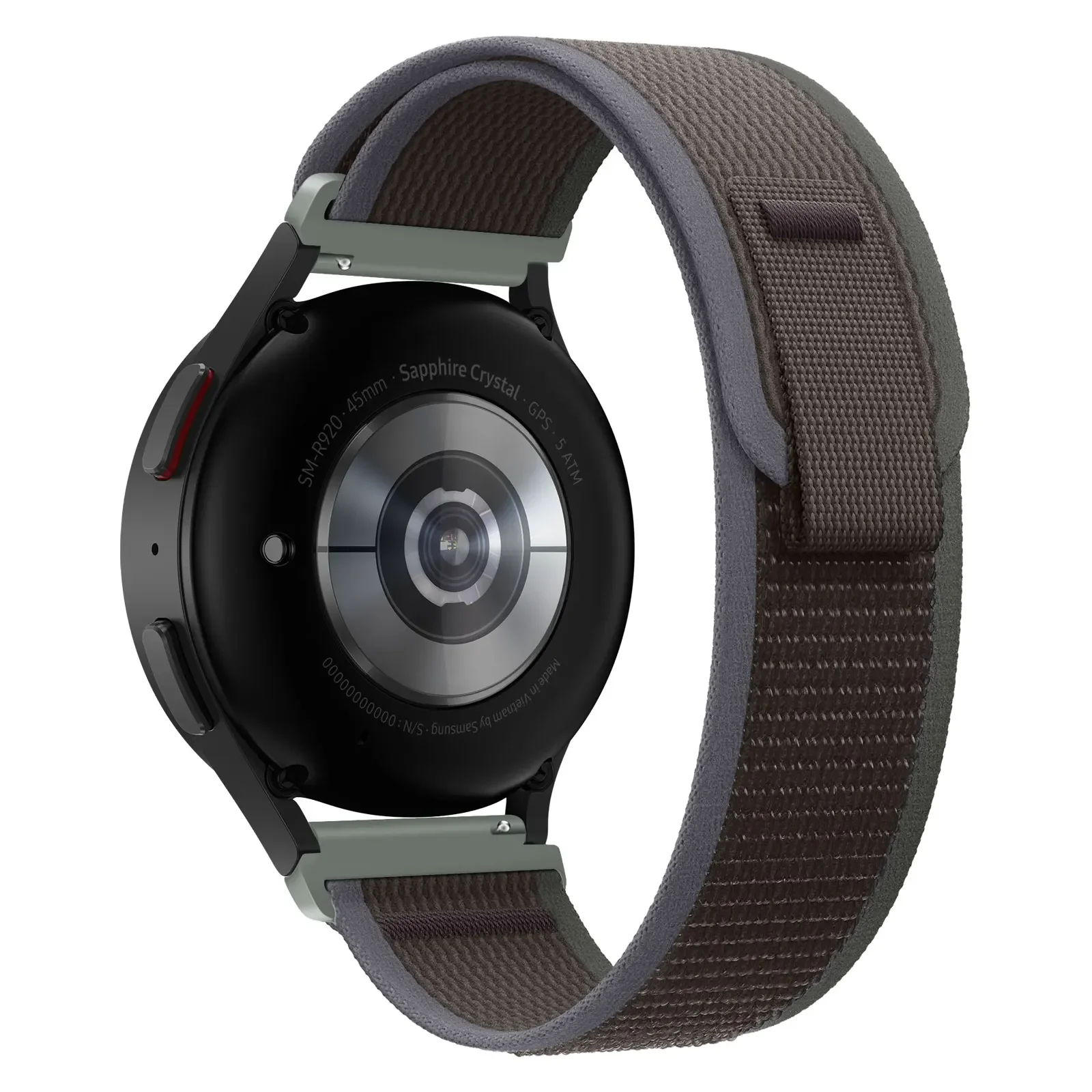 Adjustable Nylon Loop Strap for Smartwatches - Versatile Trail Runner Band