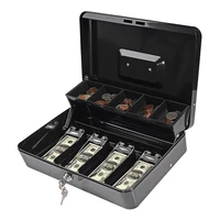 Secure Safe Deposit Box, Cash Convenience Storage, Metal Cashier Clip, Adult Money Savings, Perfect for Cash Convenience Stores 1