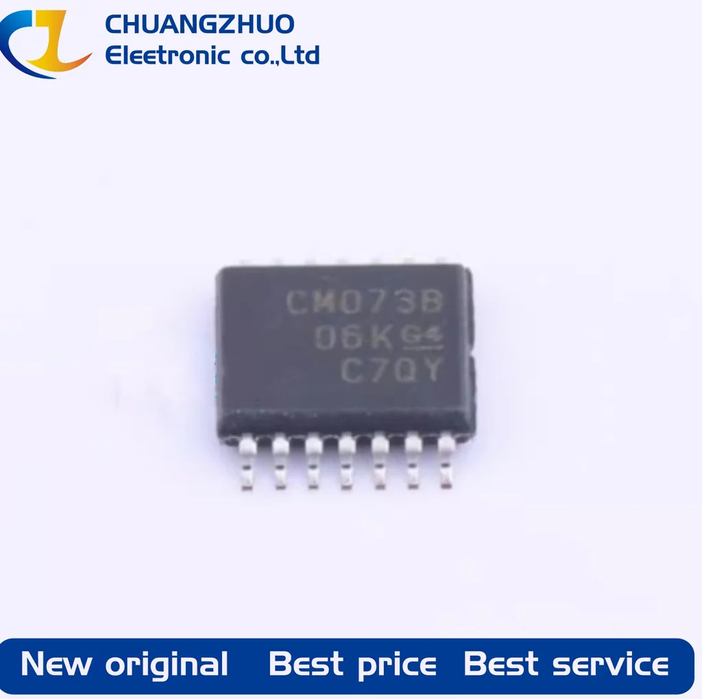 

10Pcs/Lot New original CD4073BPWR CM073B 1uA 3V~18V 3 90ns@15V,50pF And TSSOP-14 Gates