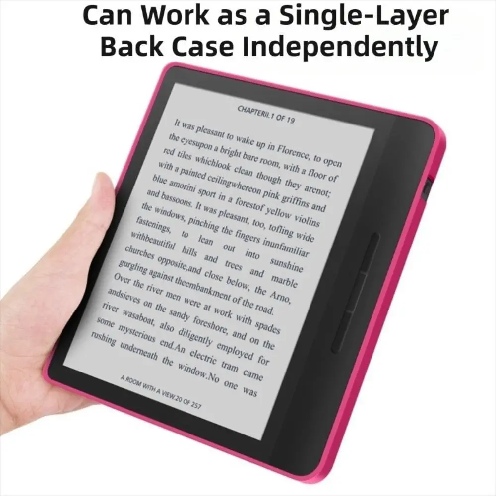 Colorful Magnetic Snap-on Smart Wear Resistant Case with Auto Wake/Sleep Feature