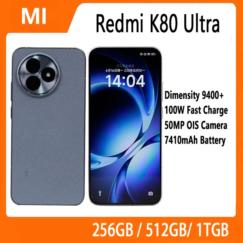 Xiaomi Redmi K80 Ultra 5G Smartphone Dimensity 9400+ 6.83 Inch 1.5