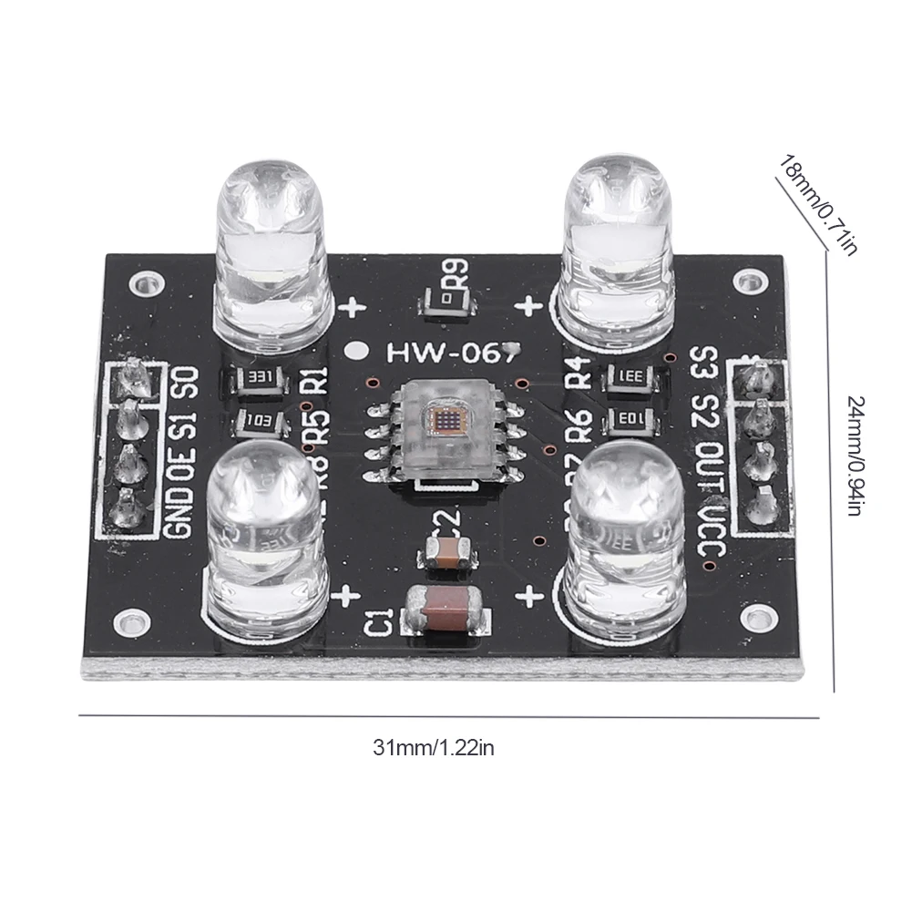  ν   , LED , MCU Arduino ȣȯ , TCS230, DC 3-5V Է