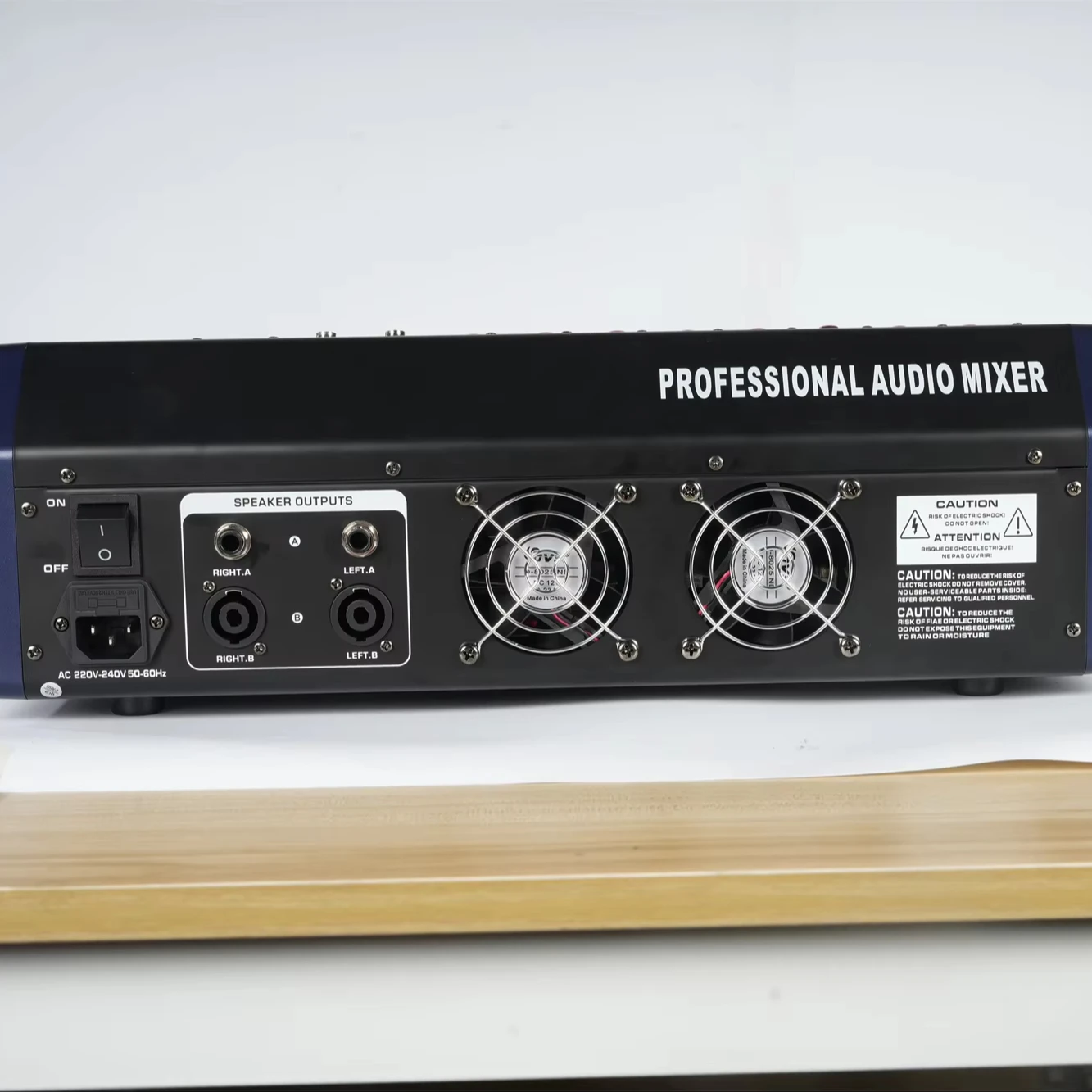 High Quality Digital 6 Channel Power USB Sound Audio Mixer Mixing Console Power Mixer