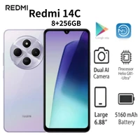 2026 new Redmi 14C 8+256GB, 120Hz, 50MP + 13MP dual camera, 5160mAh high-capacity battery 3