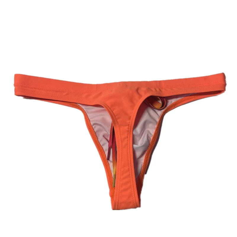 Man Swim Thong Swimwear Mens Swim Briefs Micro Mini Bikini Swimsuit Swimming Trunks Beach Shorts Sexy Gay Bathing Suit Seobean - 4