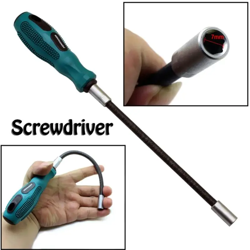 Special Socket Screwdriver Flexible Hex Flex Manual Socket Screw Driver