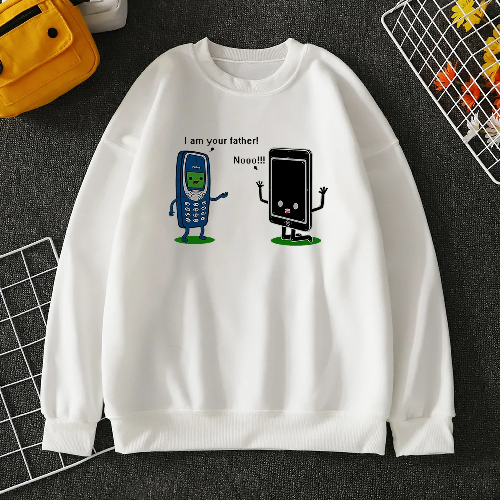 

I Am Your Father, I Don'T Admit It Mans Hoodies Trend Casual Pullover Oversize Soft Clothing Sports Full Sleeve Sportswears Men