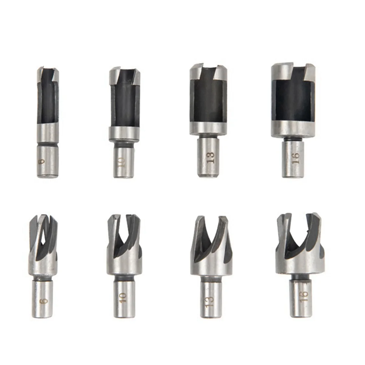 

Cork Drill 8-Piece Set Woodworking Hole Opener Set Drilling Bit Cork Drill Claw Reaming Bit Tool