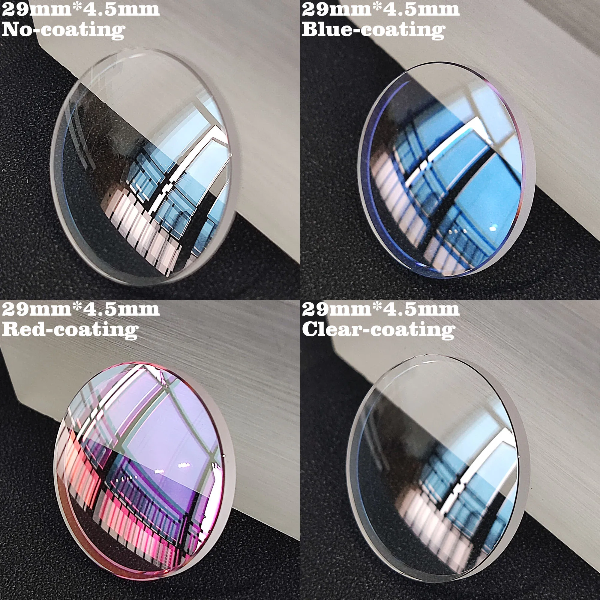 29mm*4.5mm 사파이어 글래스 SNZH53 SNZH55 SNE541P SNE537..