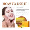 Lemon Turmeric Kojic Acid Brightening Soap 5