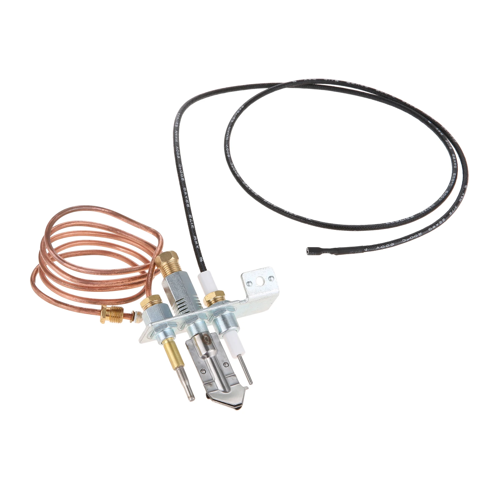 Brûleur Pilote Universel Friteuse Gaz – Thermocouple M9x1 + Fil Piézo 900 Mm – Remplacement Facile