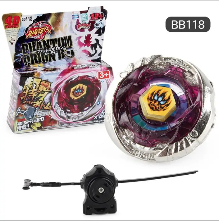 ベイブレード　BB-118 ファントムオリオン ビーディー　J2811 Phantom Orion B:D Metal Fury Beyblade Starter BB-118 - BeysAndBricks