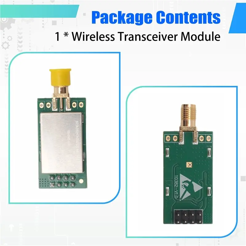 N82R E01-ML01DP5 NRF24L01P+PA+LNA 2.4G 무선 트랜시버 모듈 2500M 원격 제어 RF 무선 모듈