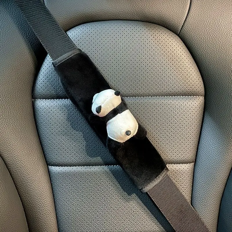 Rearview Mirror Rearview Mirror Cover Cartoon panda Rearview Mirror Cover Cute Car Interior Decoration Car Reversing Mirror Cover Decoration accessories