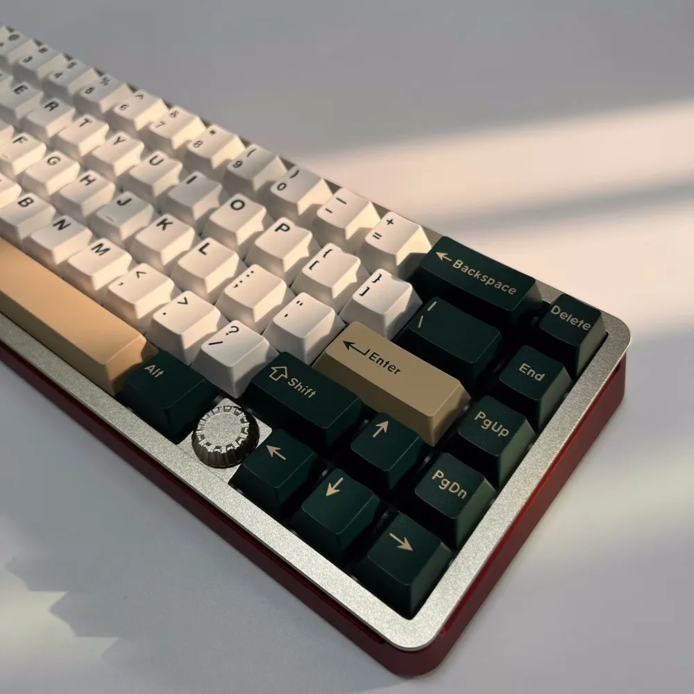 Chaves Conjunto Daye Gmk Britânico Corrida Verde Keycaps Abs Duplo Tiro Chave Cherry Perfil Keycap com Iso Entrar 7u Barra de Espaço 173 - Imagem 3