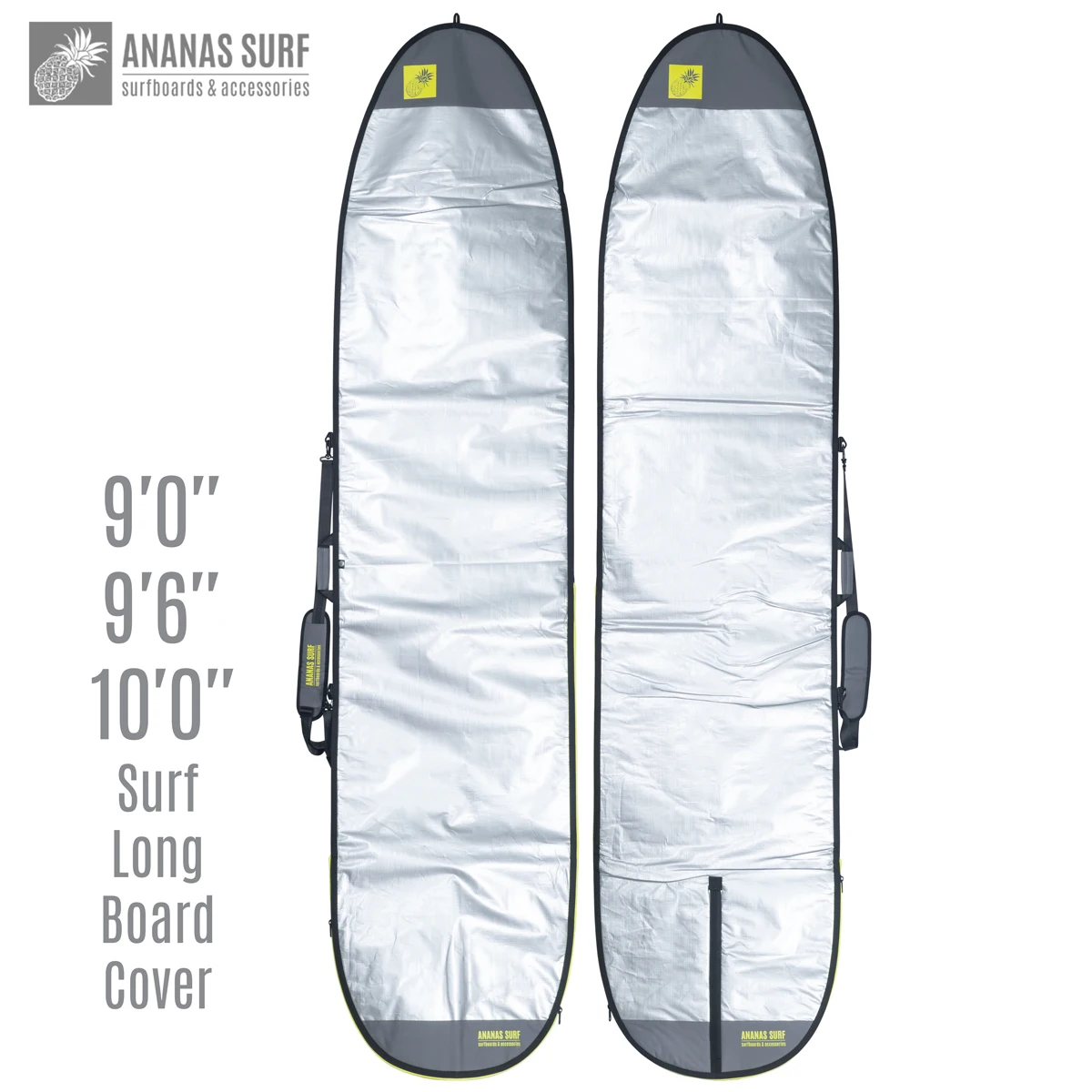 Ananas Surf 9'0"(275cm),9'6"(290cm),10'0"(305cm) Travel Surfboard Longboard Bag Day Protect Cover Malibu Boardbag