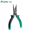 Pro'sKit PM-736 high quality 5-inch Mini Needle Nose Pliers Anti-skid Handle With Teeth Cable Cutter Wire Stripper DIY 1