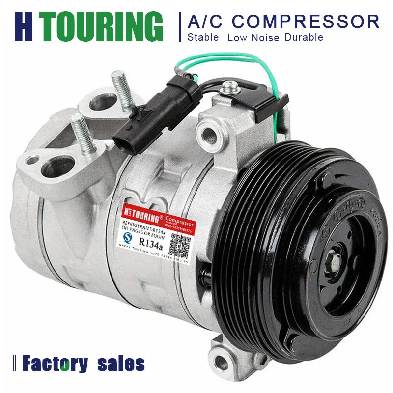 

DKS17D Auto AC Air Conditioning Compressor Cooling Pump PV6 For DODGE NITRO 4.0L V6 2007-2011 55111412AD R5111412AGRL111412AG