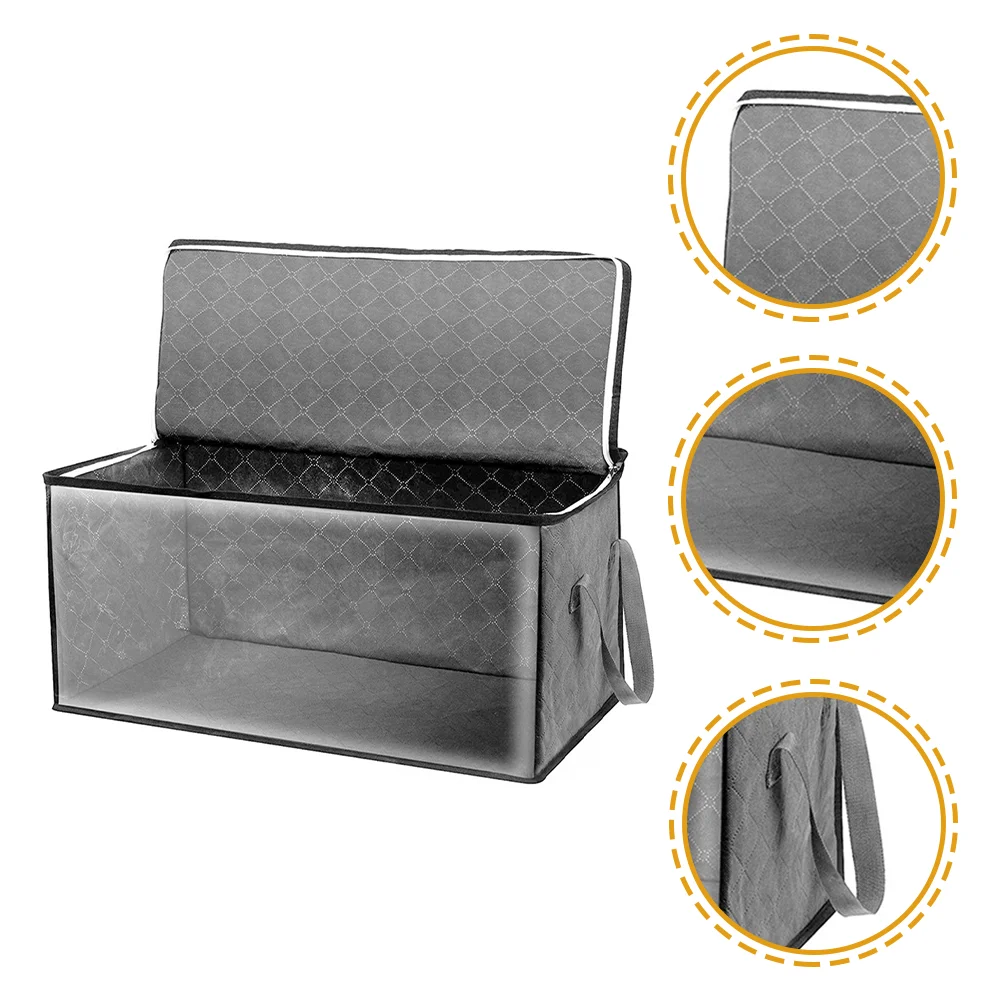 

Quilt Storage Bag Wardrobe Sundries Organizer Clothes Holder Shelf Garment Non-woven Fabric Dustproof Quilts Container