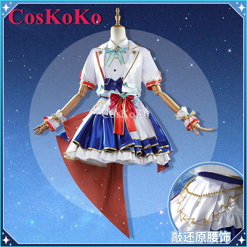 

[Индивидуальная Настройка] косплей coskoko Akai Haato аниме VTuber Hololive костюм сладкий женский костюм на Хэллоуин