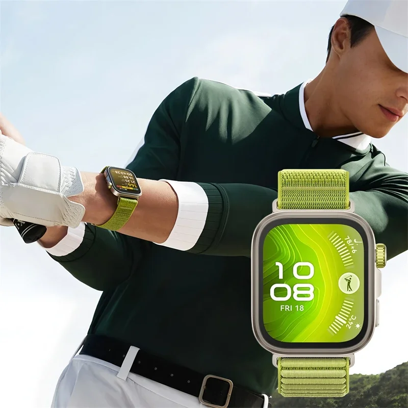 รูปสินค้า ห่วงนาฬิกา Huawei Fit 4/4 Pro ไนลอน 3 เส้น นุ่มสบาย ระบายอากาศดี