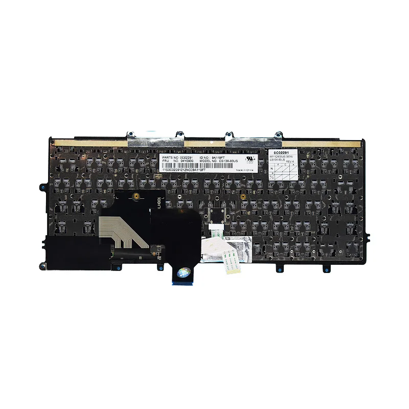Teclado para Notebook Russo dos Eua com Luz de Fundo Compatível com Lenovo Thinkpad X230s X240 X240s X250 X250s X260 X270 04x0213 04x0177 04y0914 - Imagem 5