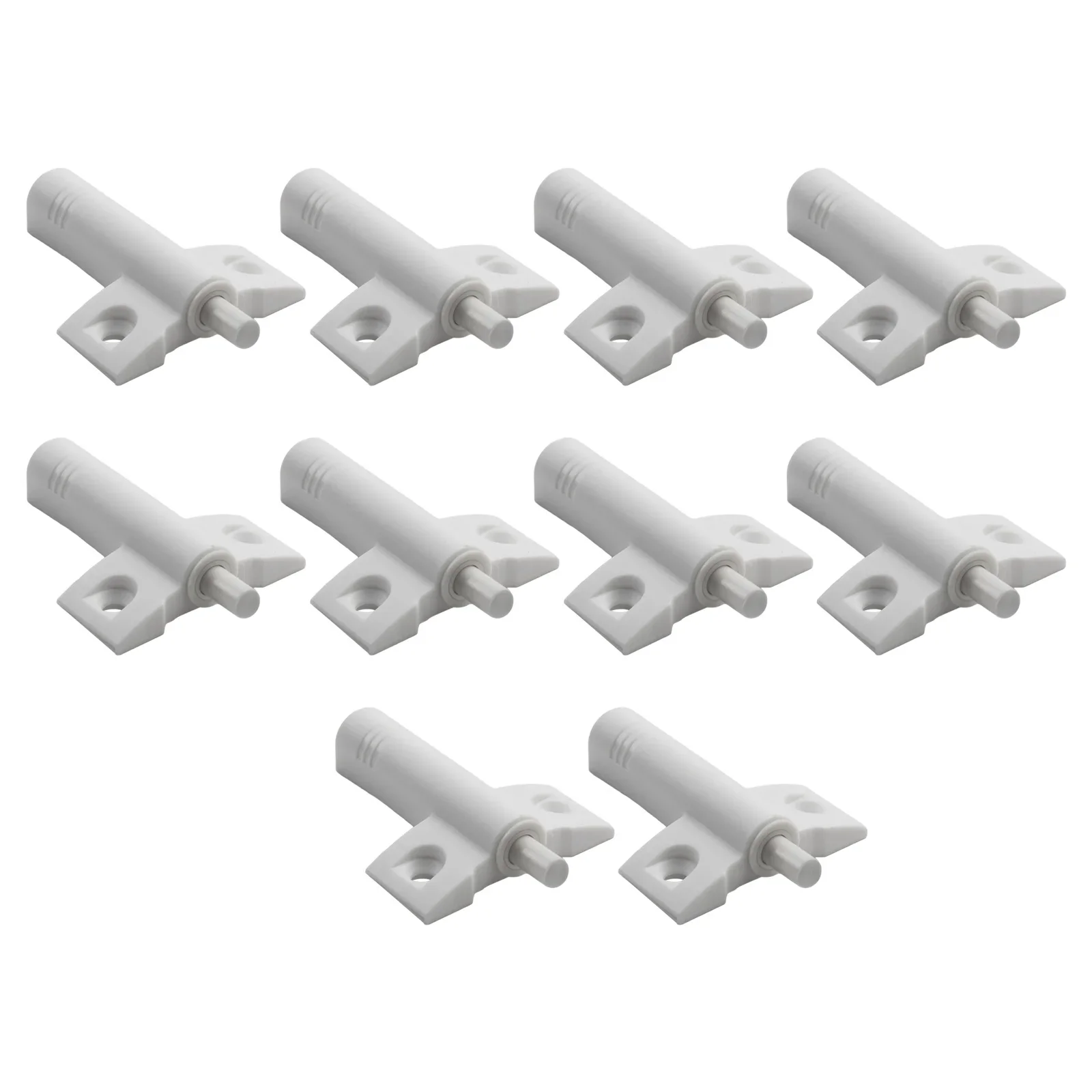 10pcs Damper Buffer Kitchens Bathrooms Cabinet Catches Door Stop Drawer Soft Quiet Close Invisible ABS Slow Down Reduce Noise