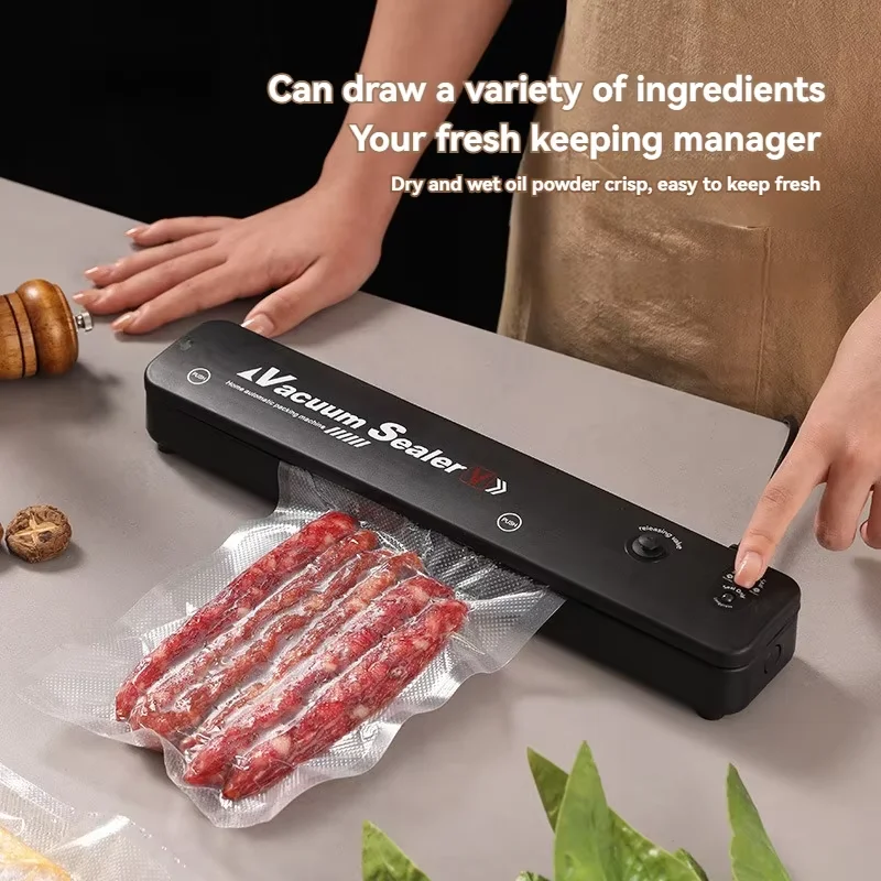 220V/110V vacuum sealant packaging machine food vacuum sealant 50pcs bag household food seal