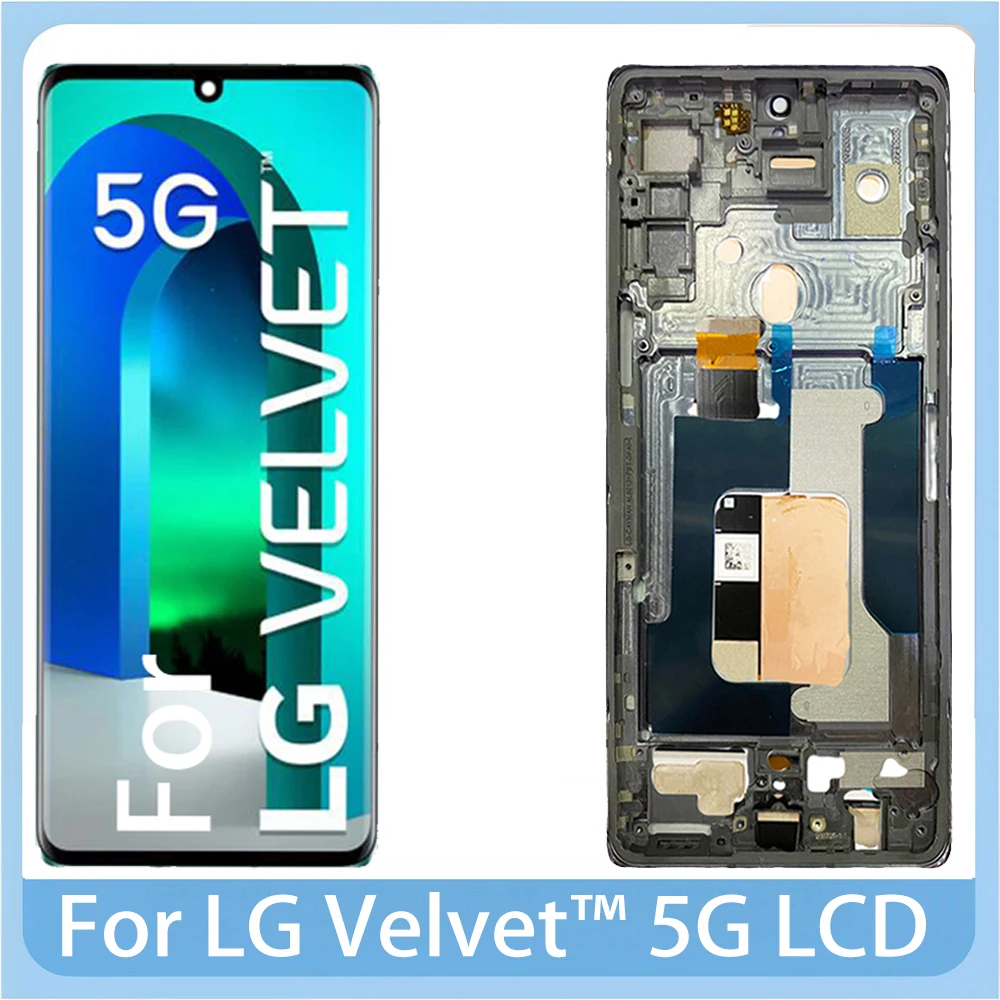 Cover per LG Velvet 5G/4G, Ultra Sottile Gradiente Colori Rugged