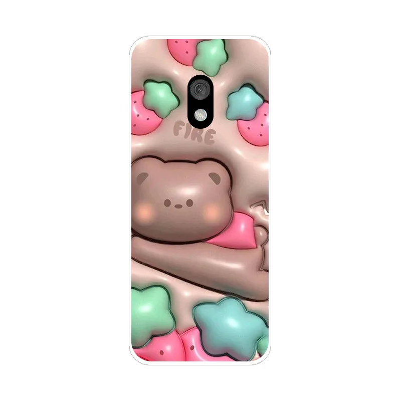 Astronaut Silicone Back Cover Phone Case