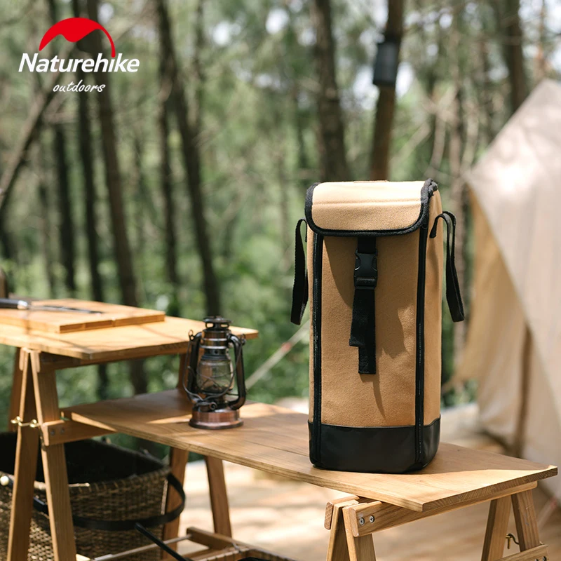 Naturehike Outdoor Camping Easy To Carry Waterproof Handbag Large Opening Zipper Storage Lamp Bag Nature Hike