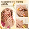 36 color Acrylic powder gift box set, used for 3D nail extensions, long-lasting beauty, giving mothers a high-end gift for GF 5