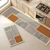Carpet for Kitchen Rug PVC Waterproof Floor Mat Anti-slip Long Carpets Leather Oil-proof Foot Mats Japanese Home Decoration Rugs 3