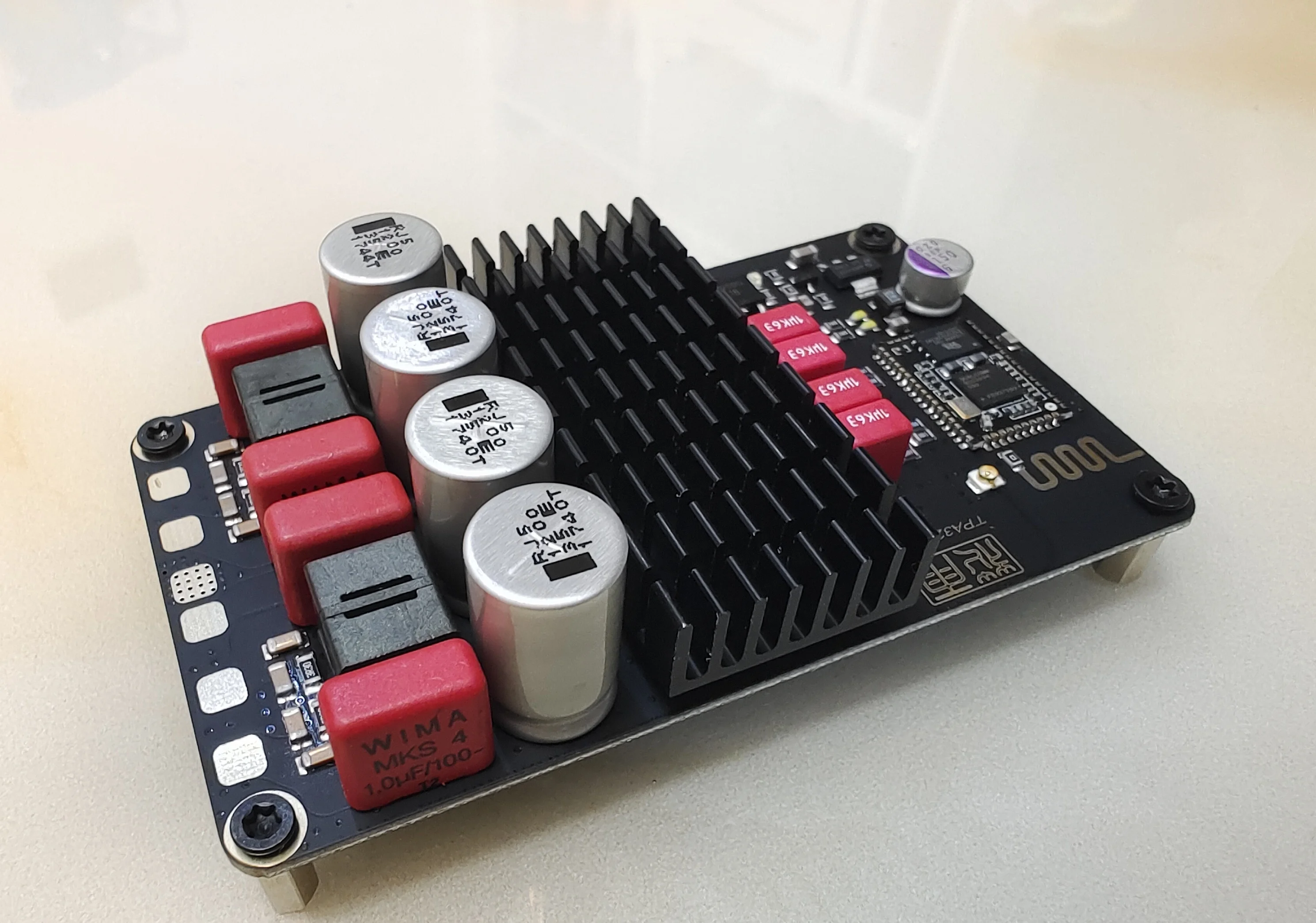 

New Bluetooth power amplifier board TPA3221 power amplifier board fever power amplifier board QCC3034 APTX-HD