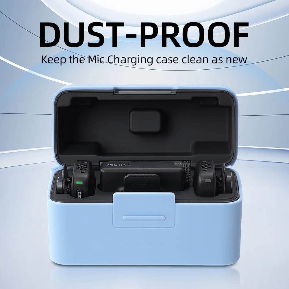 Premium Silicone Protective Case for DJI Mic Mini - Scratch and Dust Resistant, Fully Enclosed Design