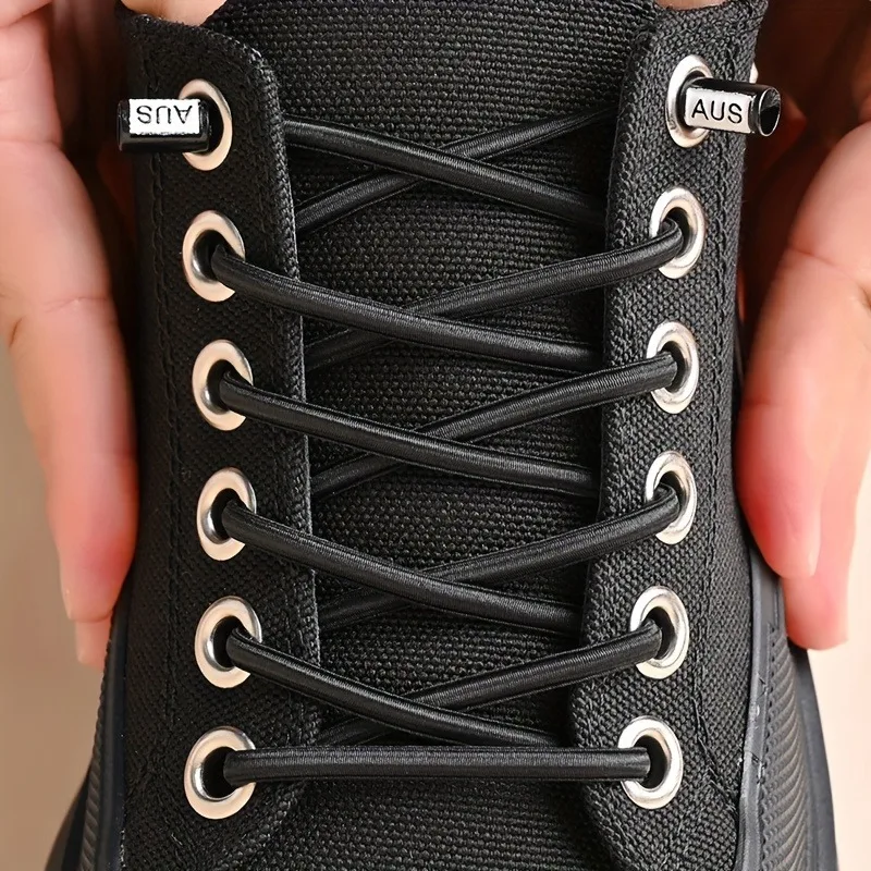 Lacets élastiques sans nœuds pour chaussures décontractées