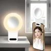 USB Rechargeable Selfie Ring Light - Portable LED Clip-On for Phone/Laptop/YouTube