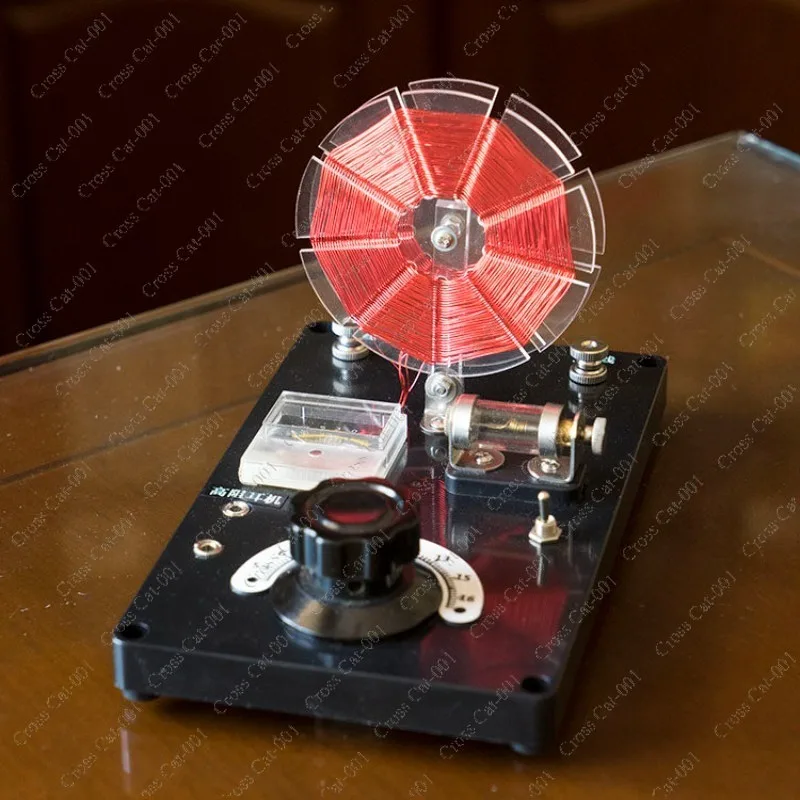 lassic Hobby Crystal Radio 대형 바스켓 코일 및 조절 가능한 갈레나 크리스탈 레트로 스타일