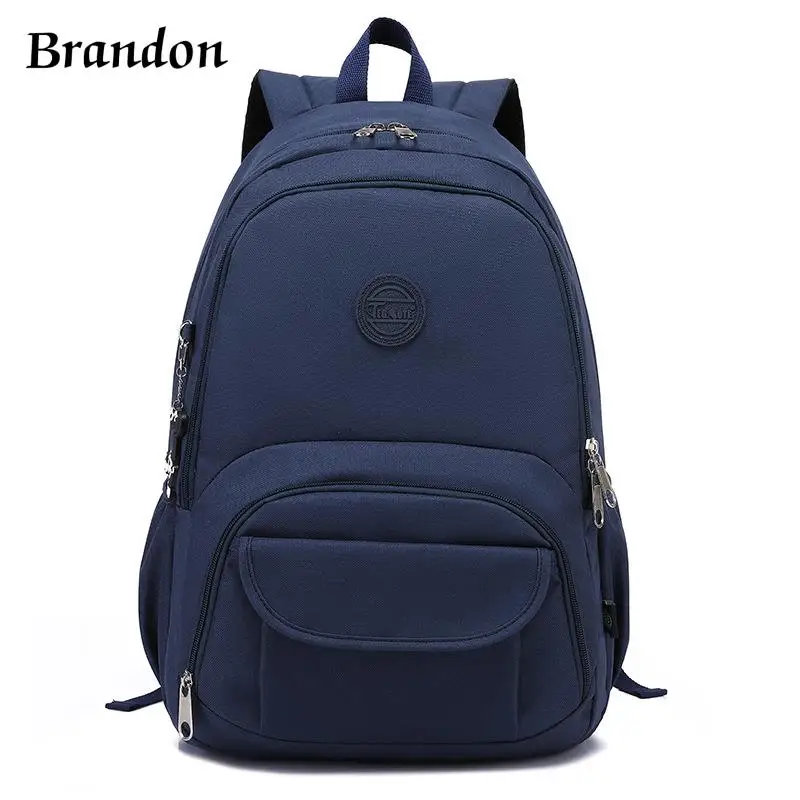 New Versatile Large Shoulder Bag Lightweight, Breathable Large -Capacity Pilegao Student Schoolbag