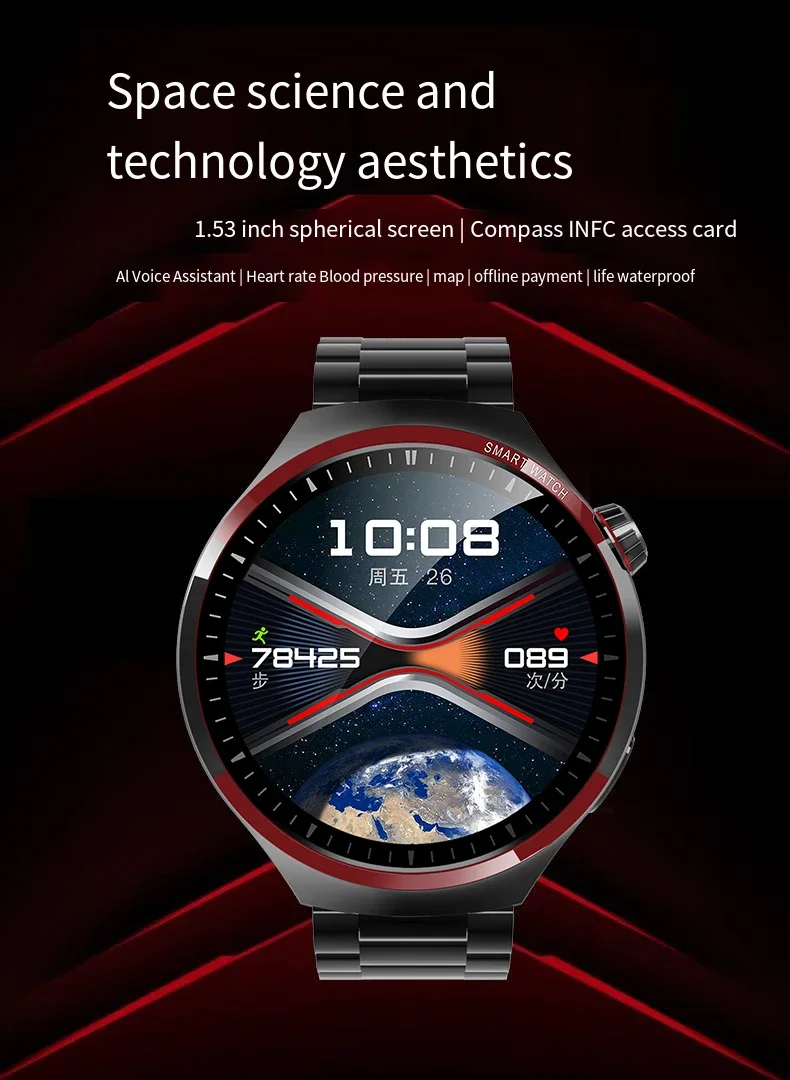 YTOM G7 MAX ÷ ̽  Ʈġ 2 Ʈ Ʈ ġ,   NFC ChatGPT RDfit 1.53 ġ 